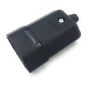 PLUG AC FEMEA 2P+T PRETO 10A